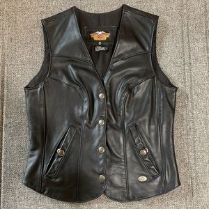 WOMENS Harley Davidson Form Fitting Classic Vest
